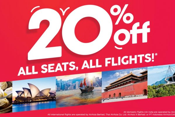 20% off All Seats All Flights | AirAsia India